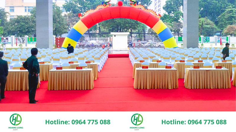 cho thuê thảm đỏ